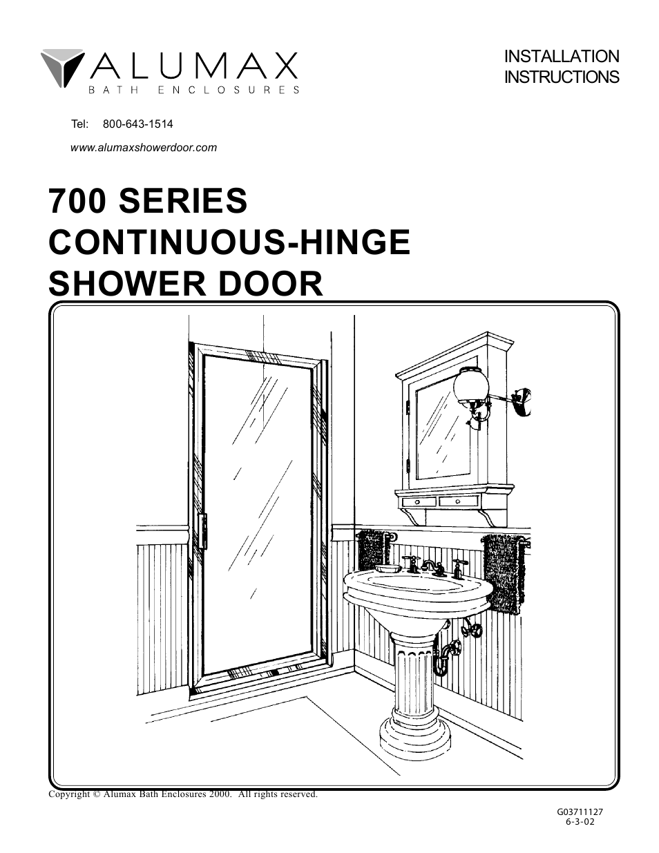 Alumax 700c User Manual | 7 pages