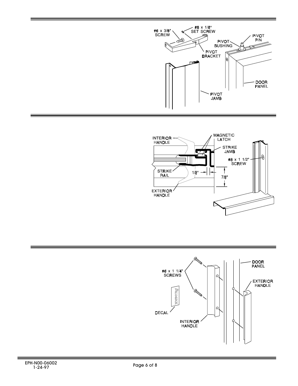 Alumax 738 User Manual | Page 6 / 8