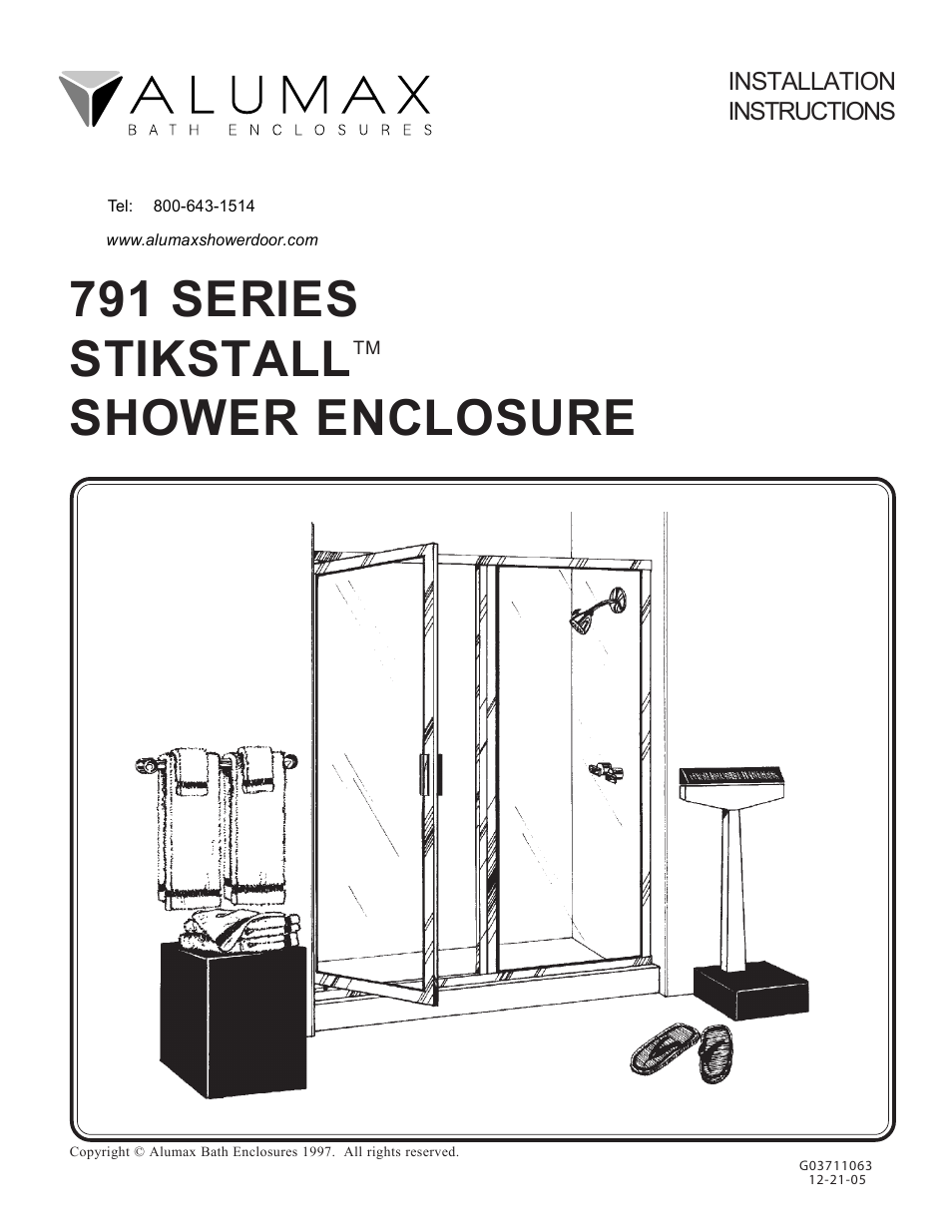 Alumax 791 User Manual | 11 pages