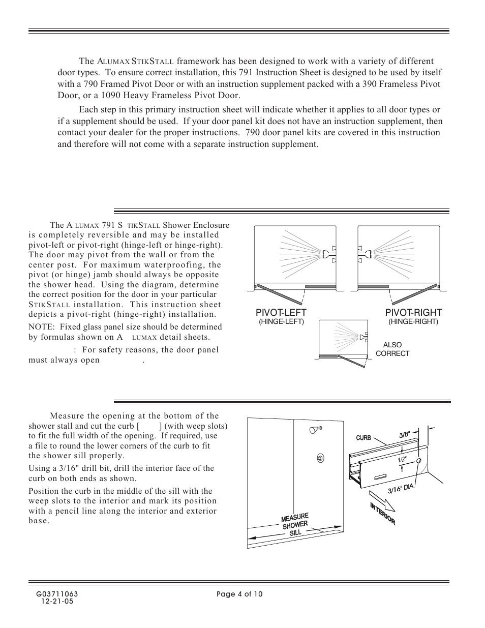 Alumax 791 User Manual | Page 5 / 11