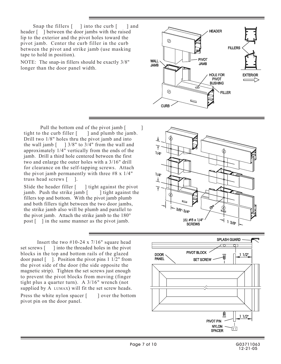 Alumax 791 User Manual | Page 8 / 11