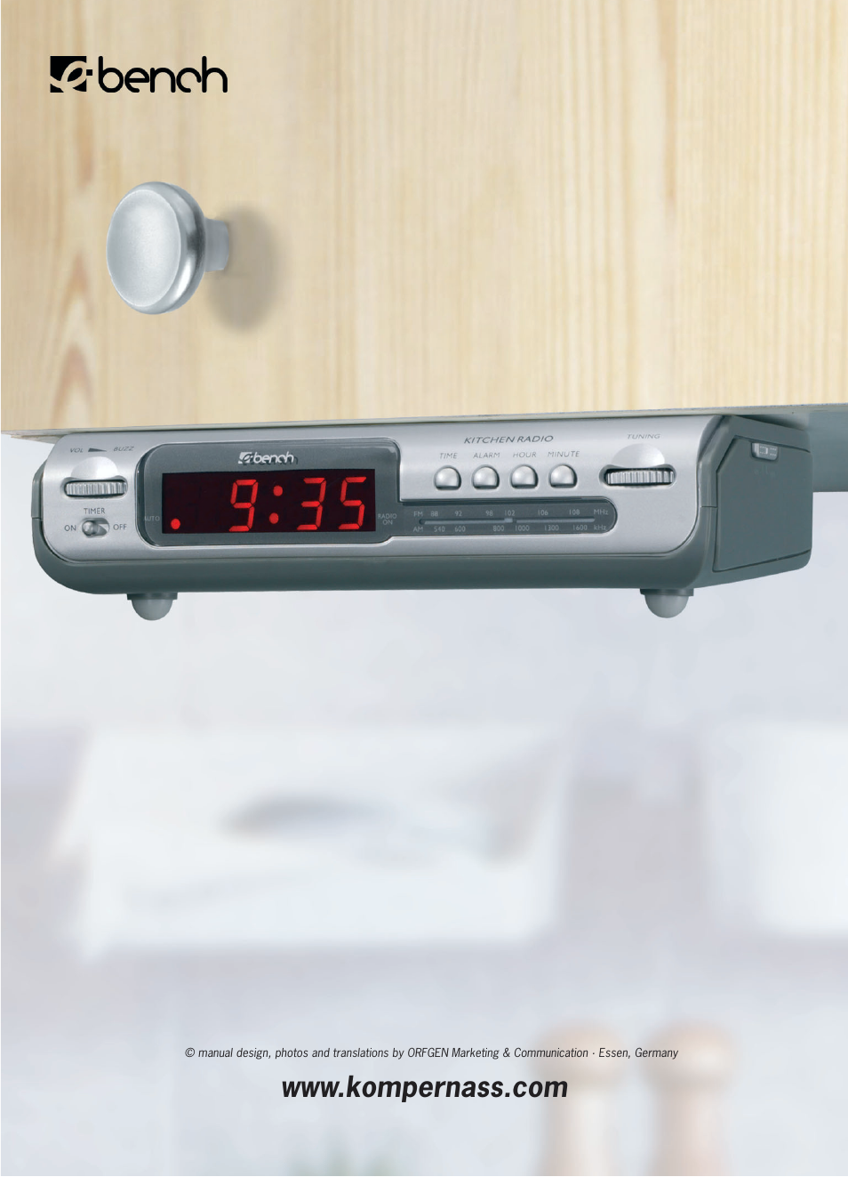 Bench KH 994 User Manual | Page 8 / 8