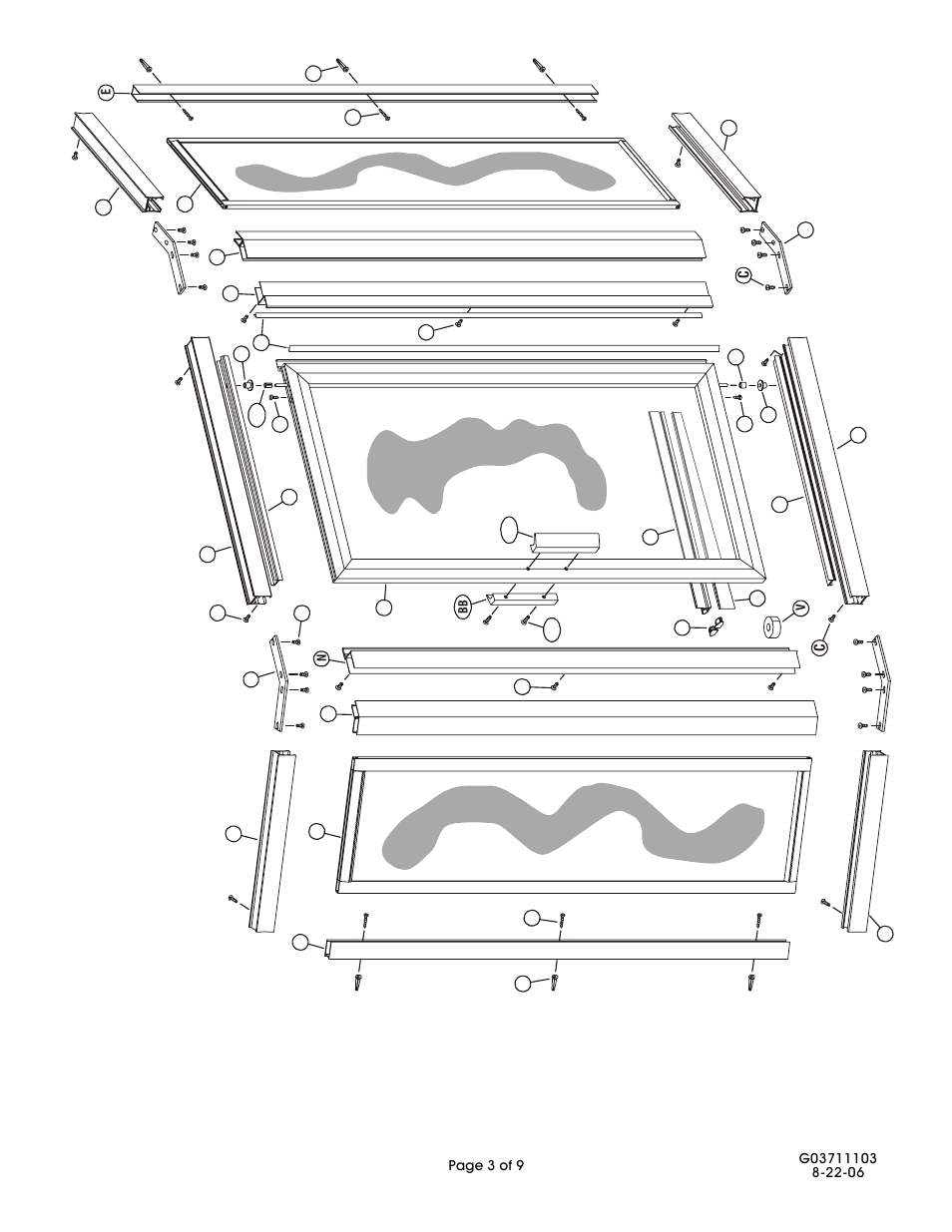 794s speedstall parts list | Alumax 794s User Manual | Page 3 / 9