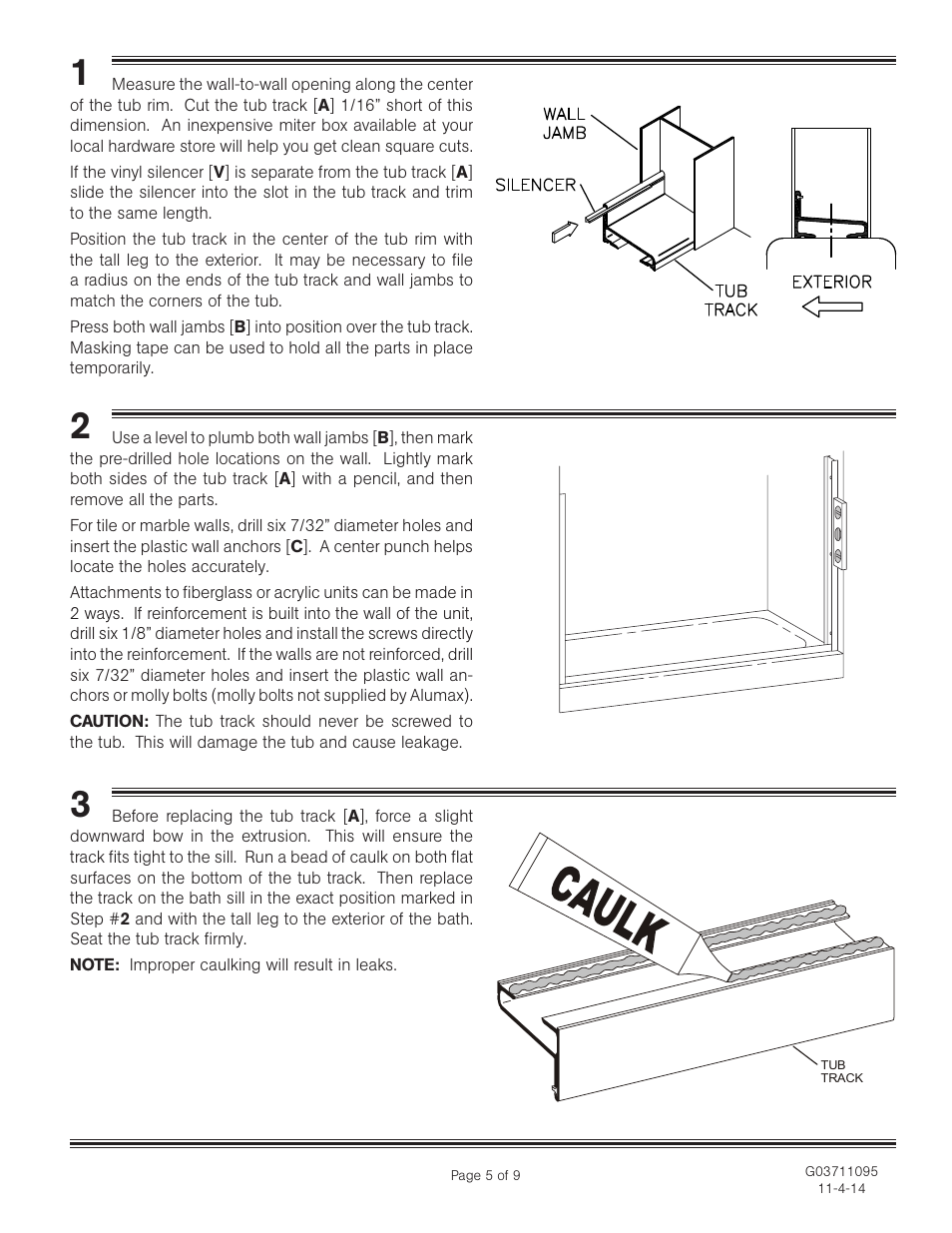 Alumax 1050 User Manual | Page 5 / 9