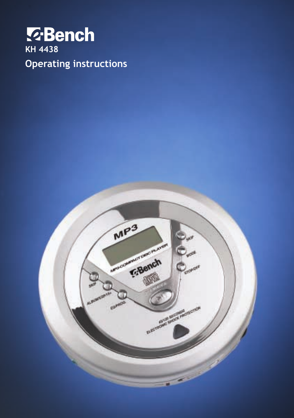 Bench KH 4438 User Manual | 16 pages