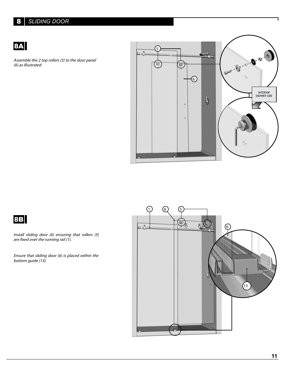 8a 8b | Alumax P-DR1W-48-60 User Manual | Page 11 / 14