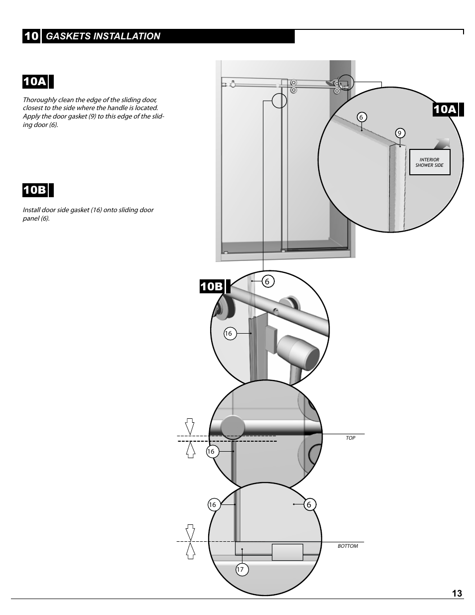 10a 10b | Alumax P-DR1W-48-60 User Manual | Page 13 / 14