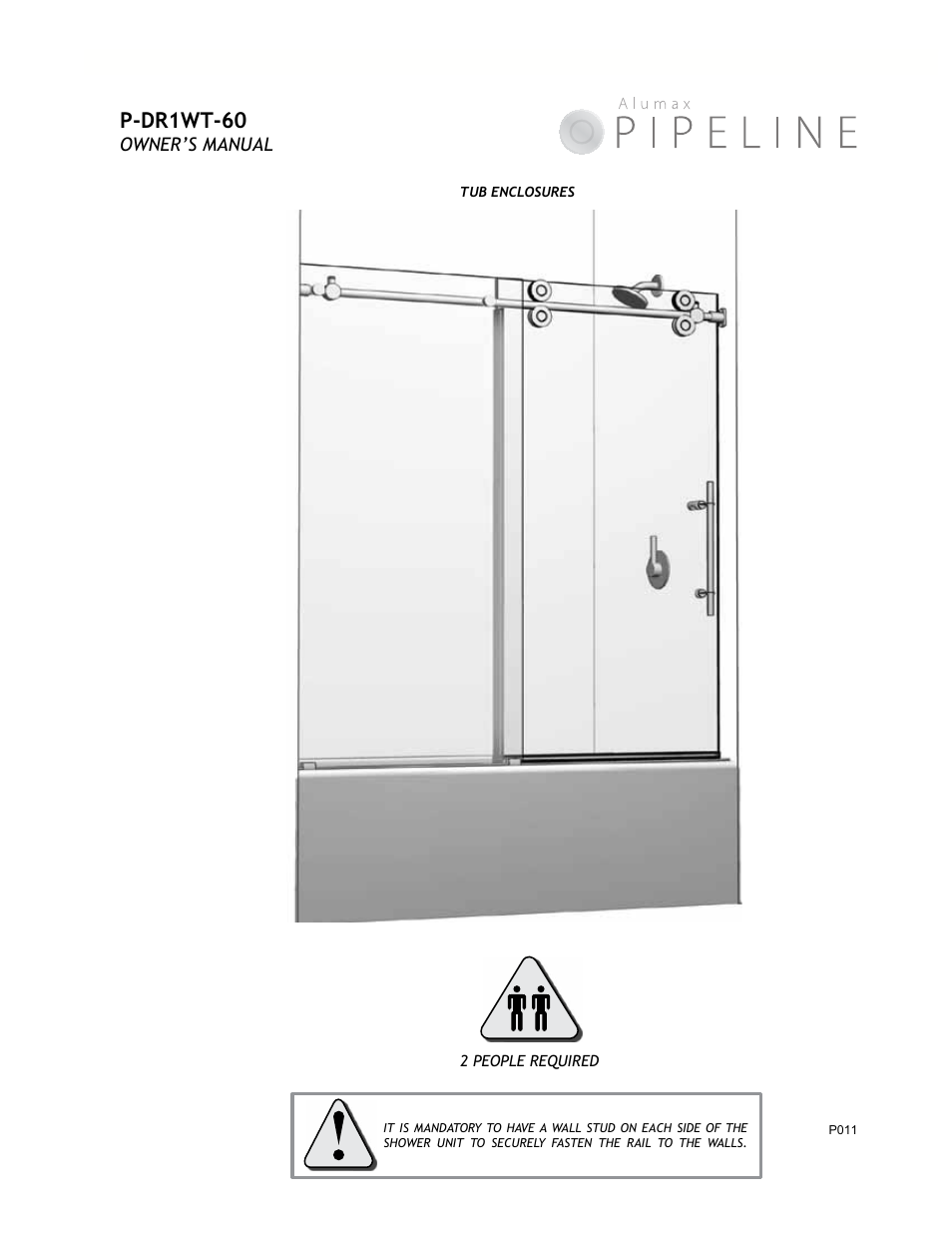 Alumax P-DR1WT-60 User Manual | 14 pages