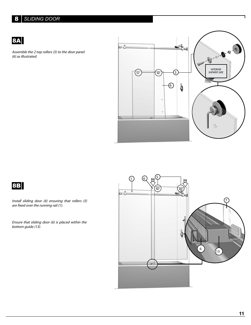 8a 8b | Alumax P-DR1WT-60 User Manual | Page 11 / 14