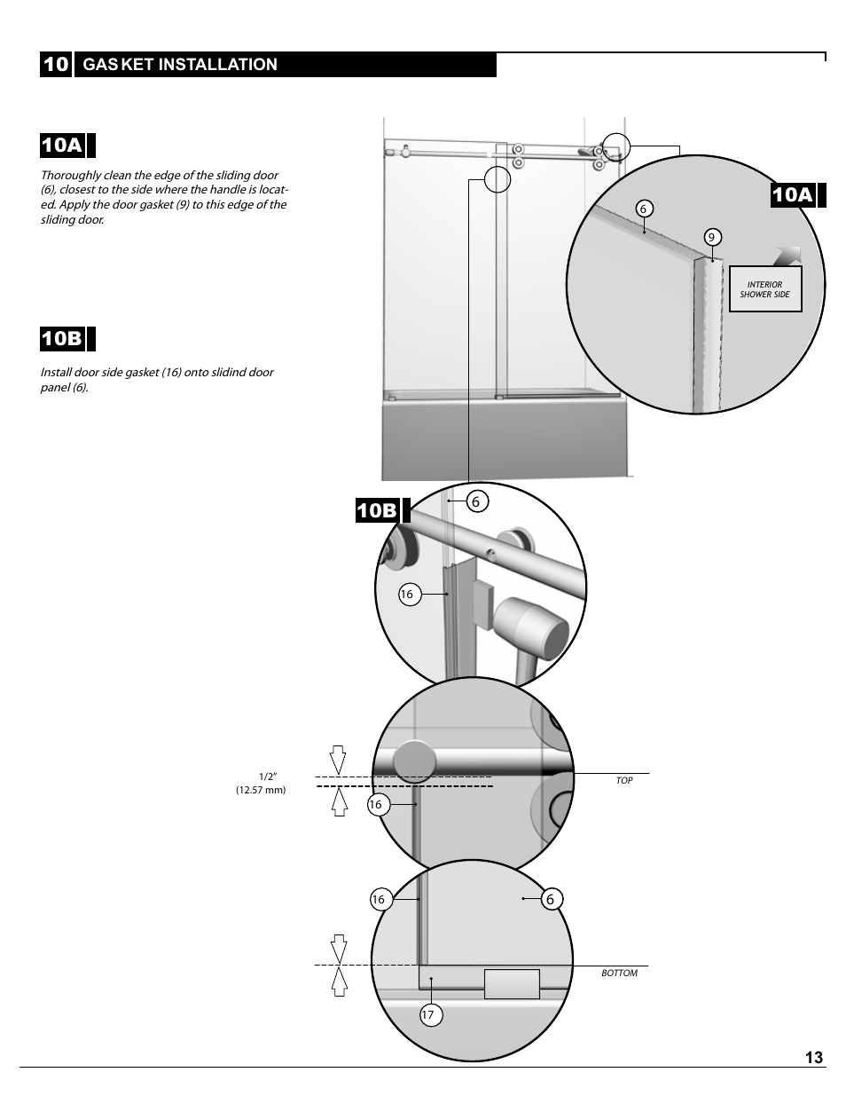 10a 10b | Alumax P-DR1WT-60 User Manual | Page 13 / 14