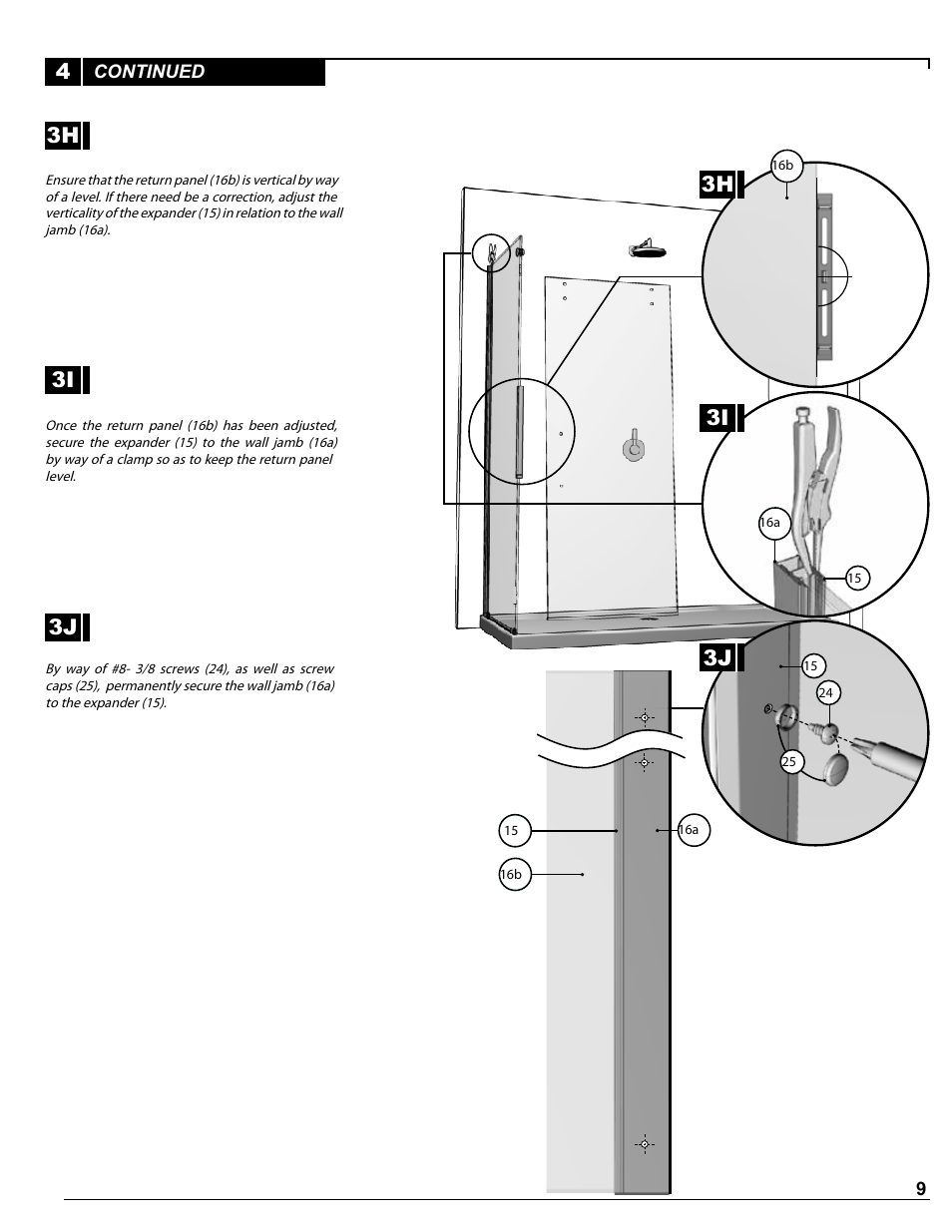3h 3i 3j | Alumax P-DR2W-48-60-CRP User Manual | Page 9 / 18