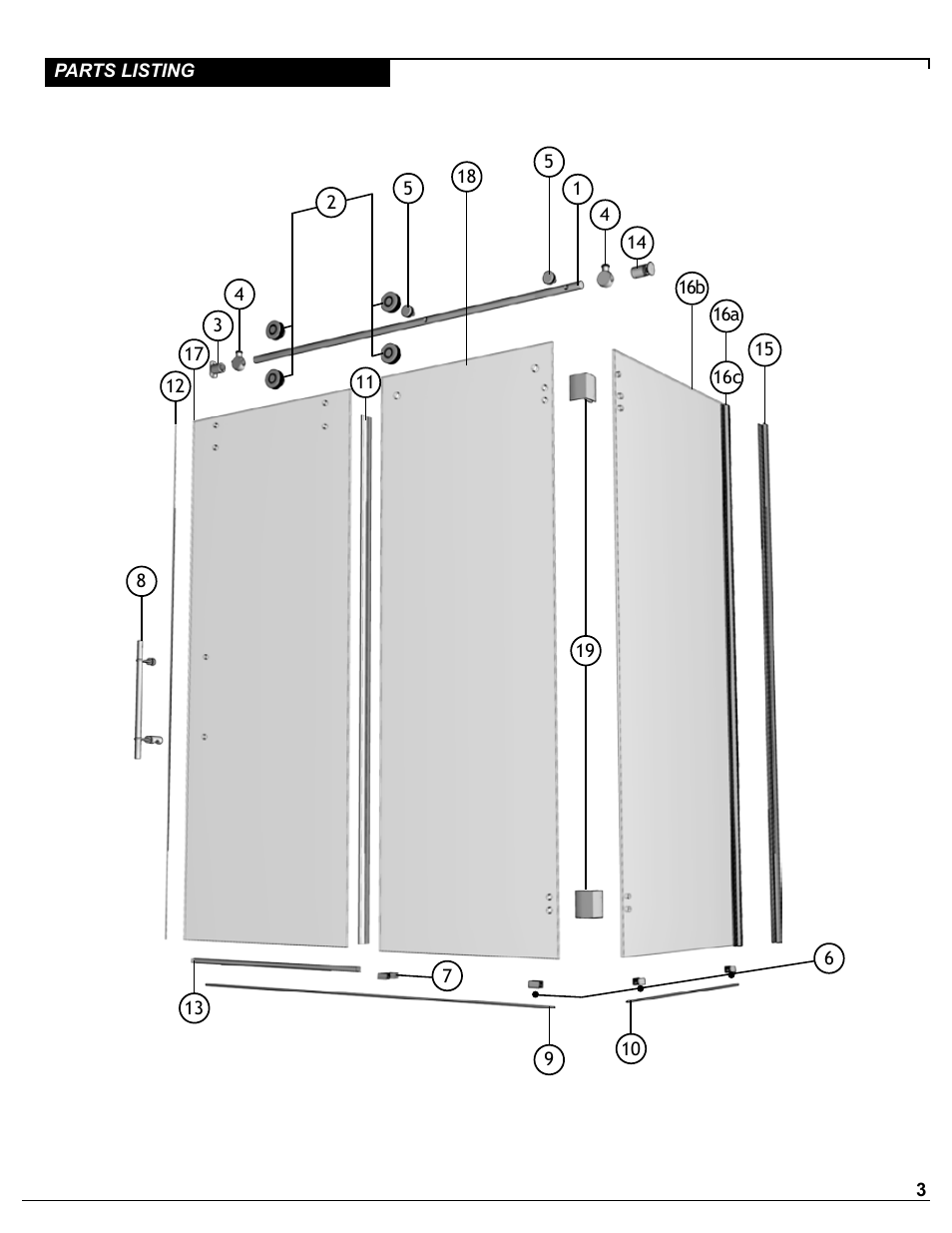 Alumax P-DR2W-48-60-CW User Manual | Page 3 / 19