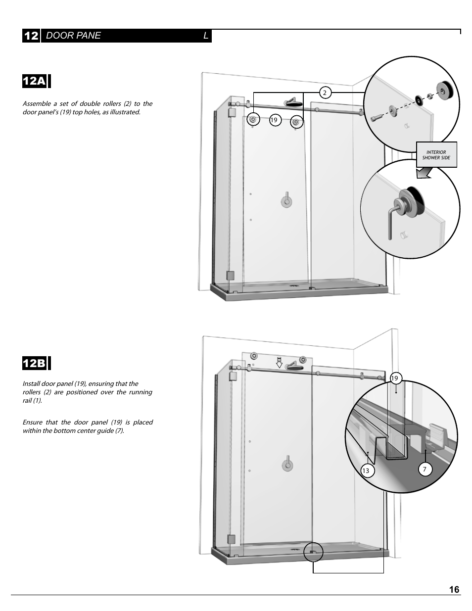 12a 12b | Alumax P-DR2W-72-CRP User Manual | Page 16 / 19