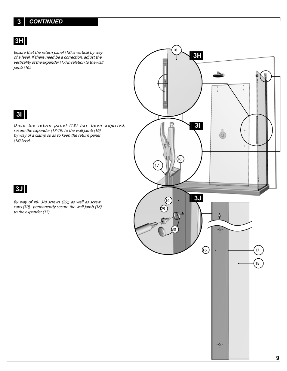 3h 3i | Alumax P-DR2W-72-CW User Manual | Page 9 / 19