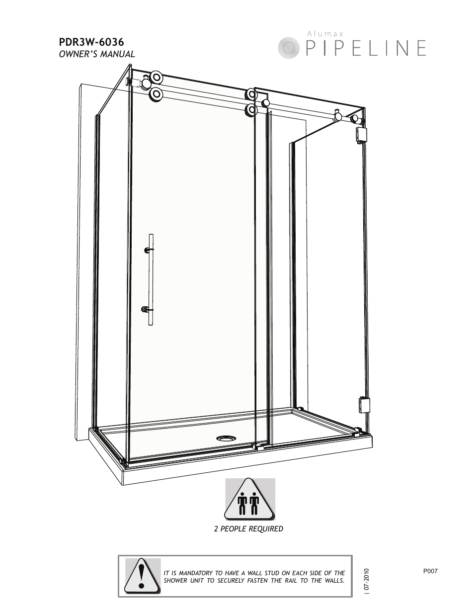 Alumax P-DR3W-72 User Manual | 32 pages