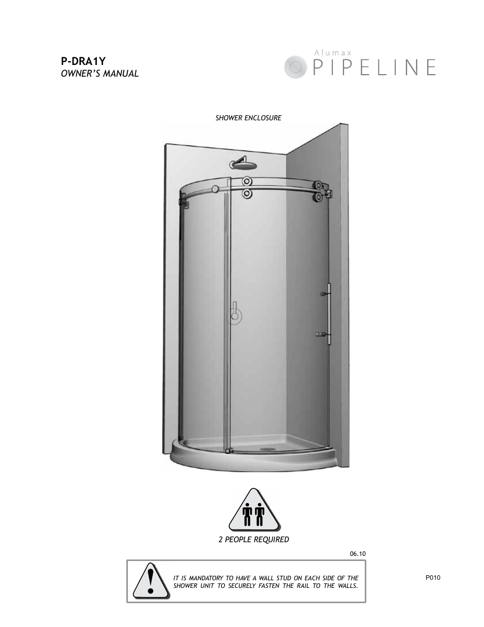 Alumax P-DRA1Y User Manual | 16 pages