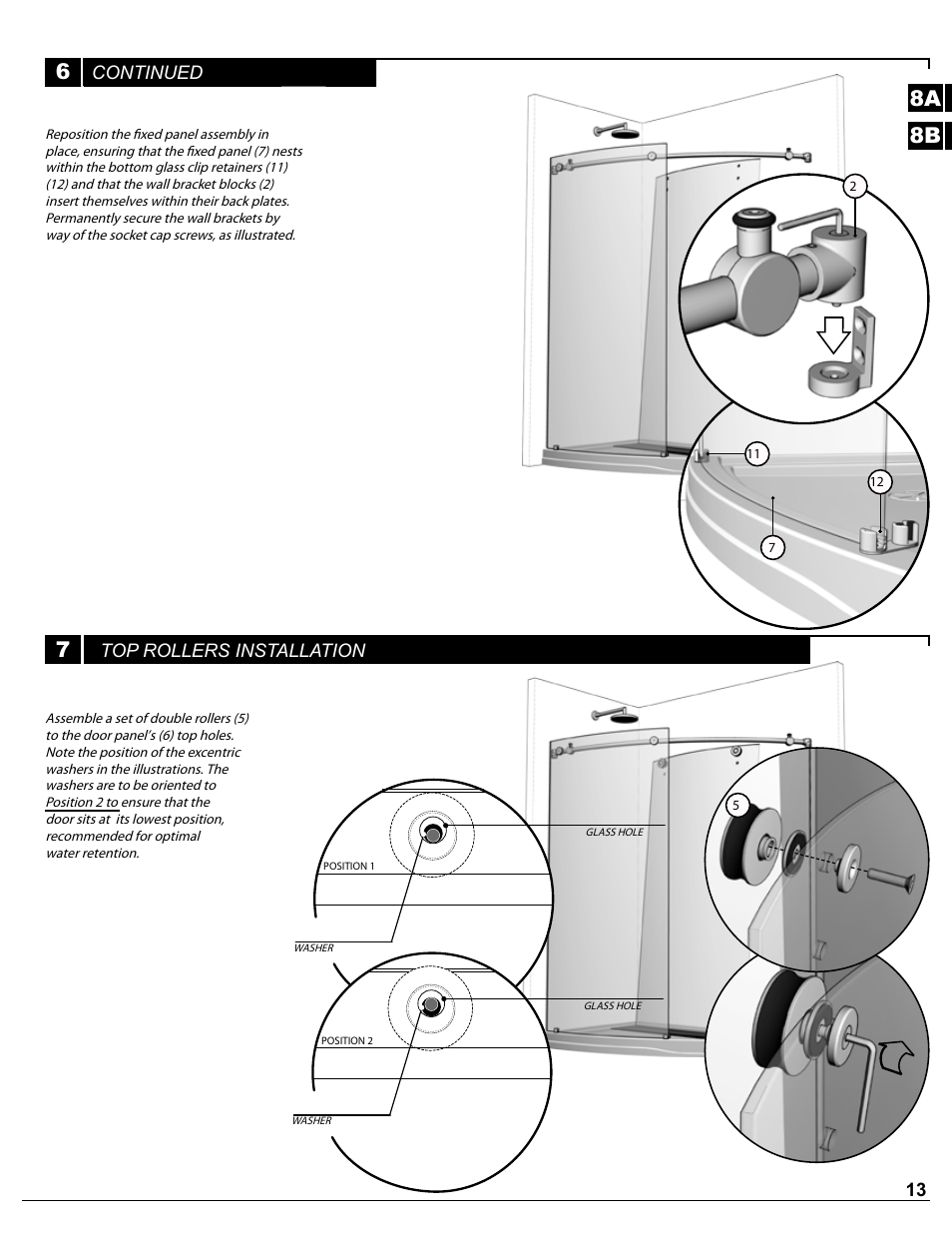 8a 8b 7 | Alumax P-DRC1Y User Manual | Page 13 / 26