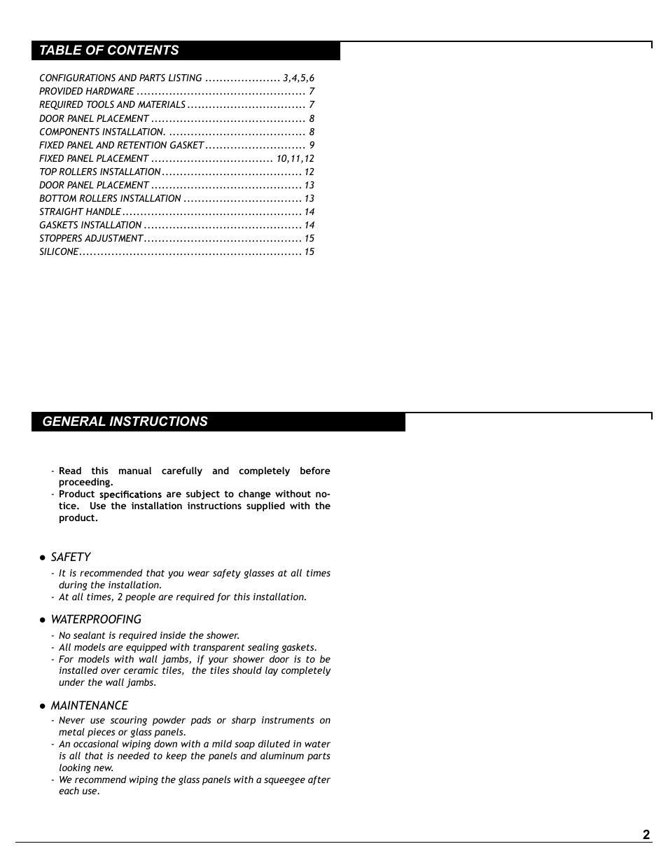 Alumax P-DRC1Y User Manual | Page 2 / 26