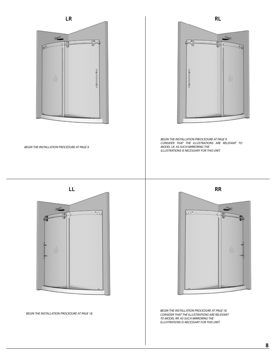 Lr rl, Rr ll | Alumax P-DRC1Y User Manual | Page 8 / 26