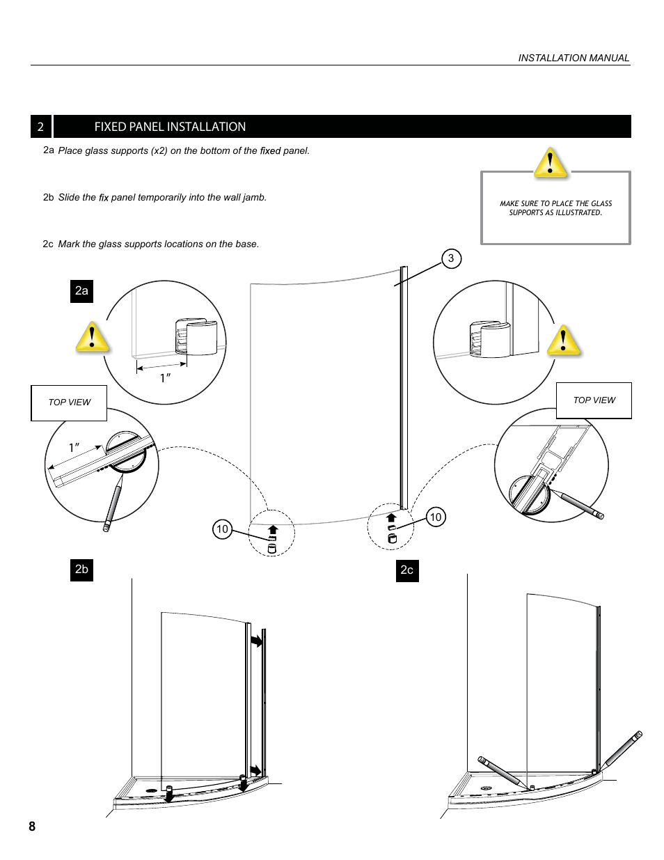 28 fixed panel installation, Ps66 | Alumax M-CDPY-66 User Manual | Page 8 / 20