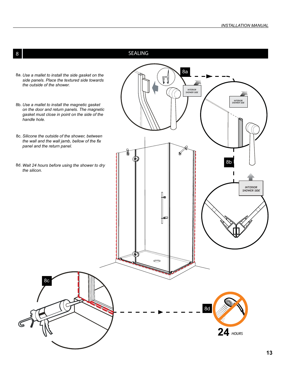 813 sealing | Alumax M-PD93X User Manual | Page 13 / 13