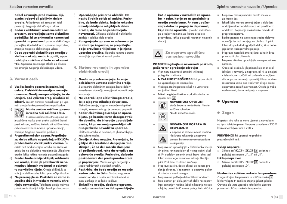 Parkside PHLG600 User Manual | Page 17 / 35