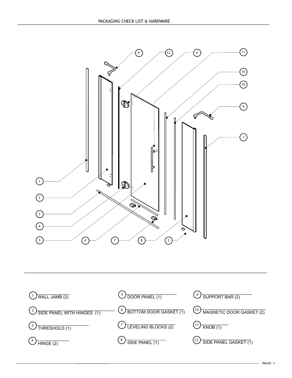 Alumax M-PDP95X User Manual | Page 3 / 12