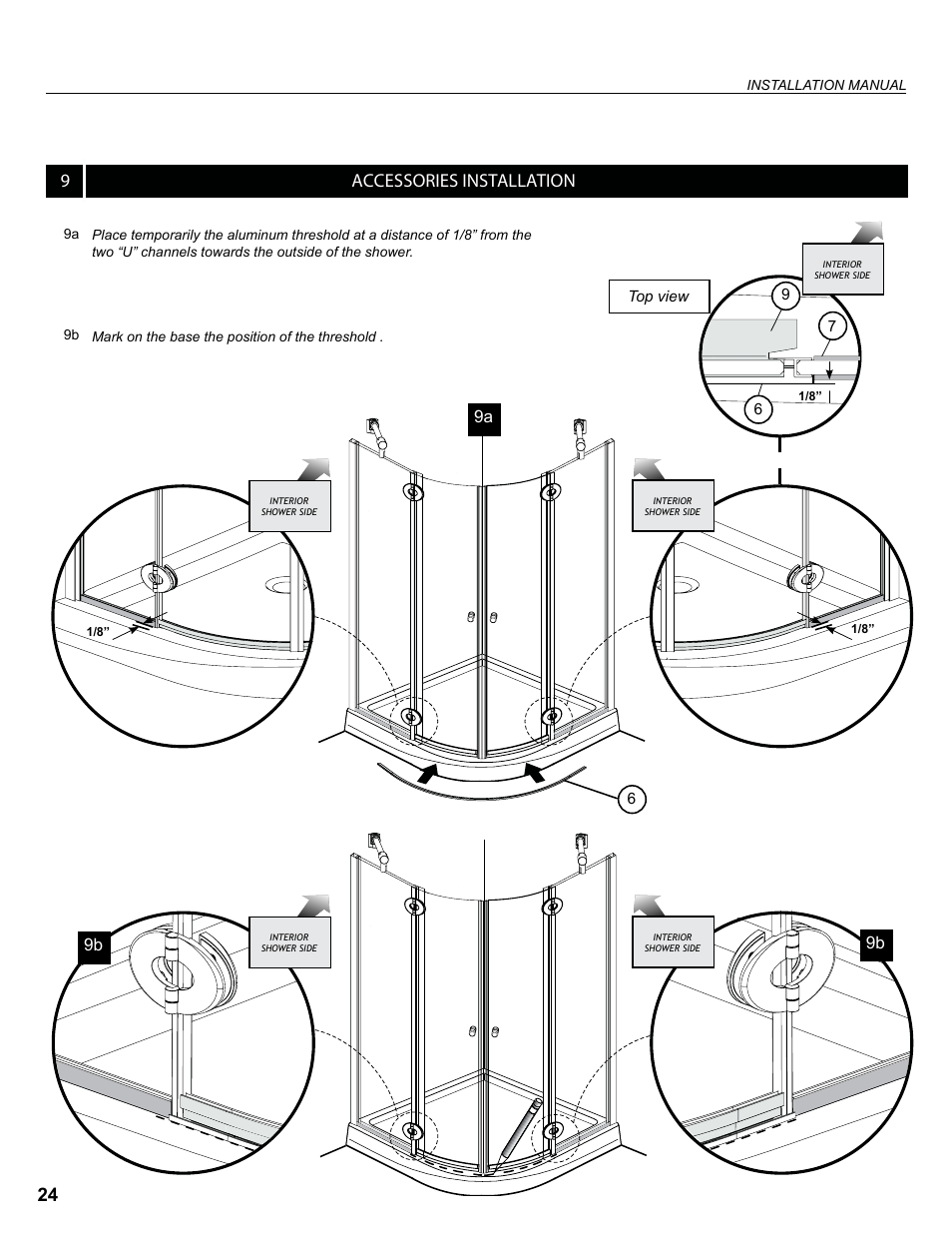 9accessories installation | Alumax M-R94Z User Manual | Page 24 / 26