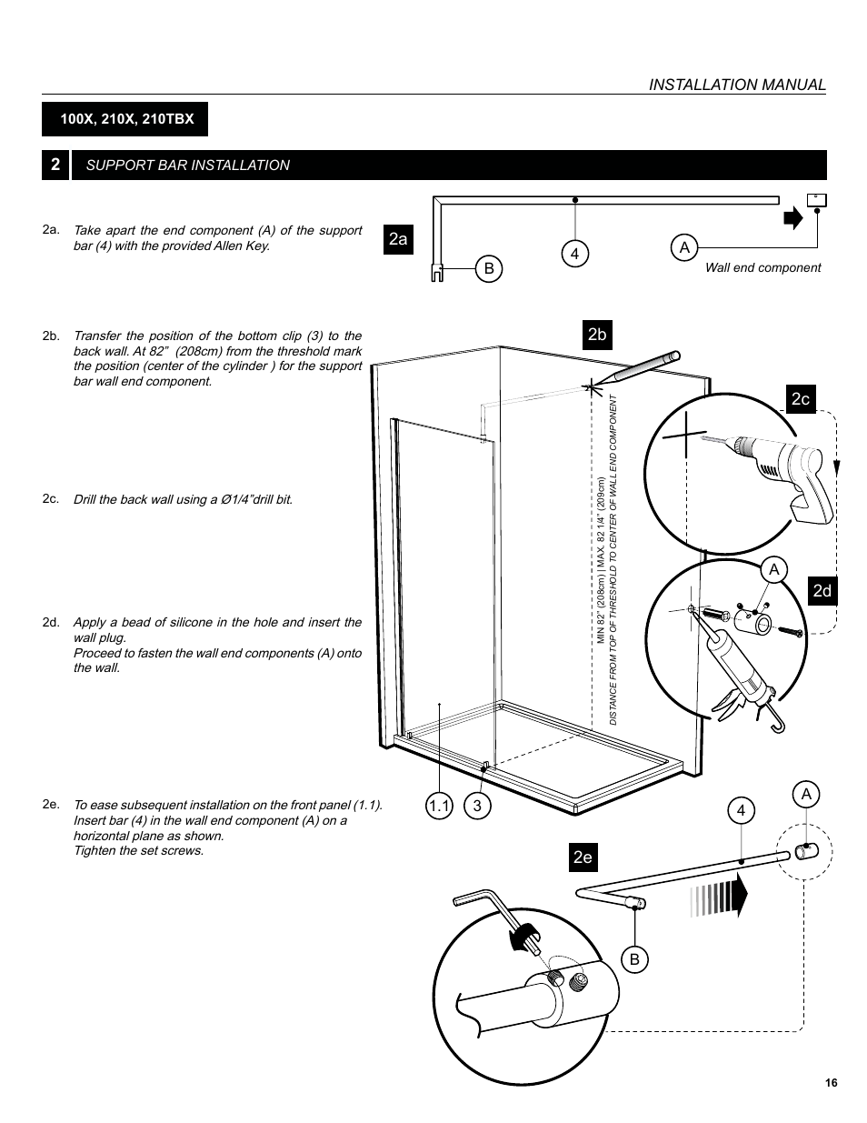 Installation manual, 34 4 a a a b | Alumax L-210 User Manual | Page 16 / 19