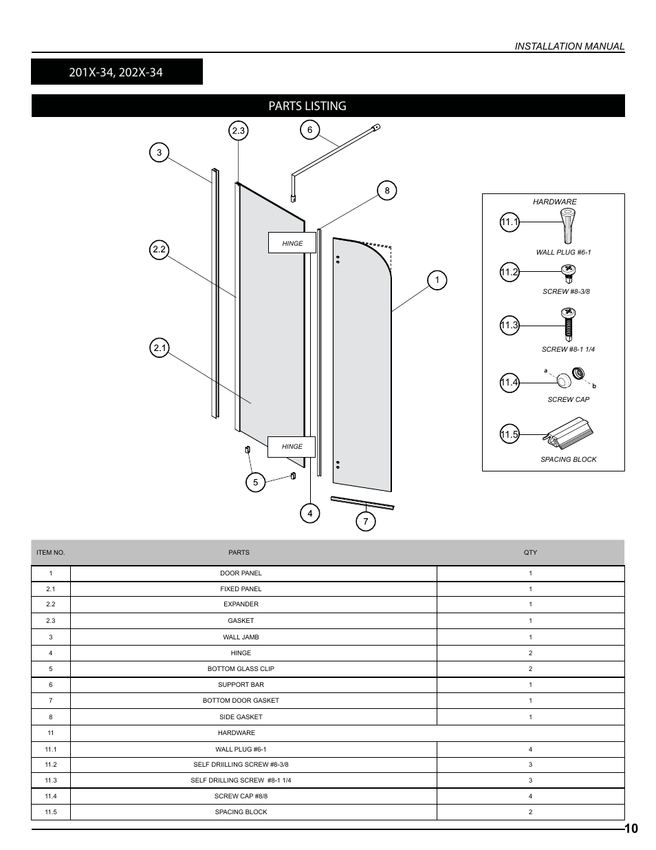 Installation manual | Alumax L-312 User Manual | Page 10 / 23