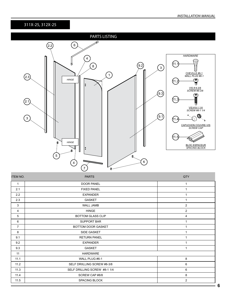 Alumax L-312 User Manual | Page 6 / 23