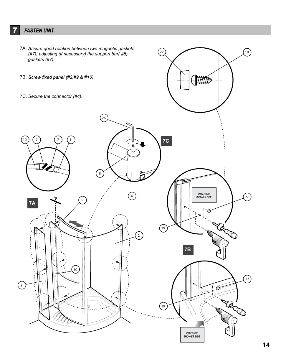 Fasten unit | Alumax K-HSZ User Manual | Page 14 / 16