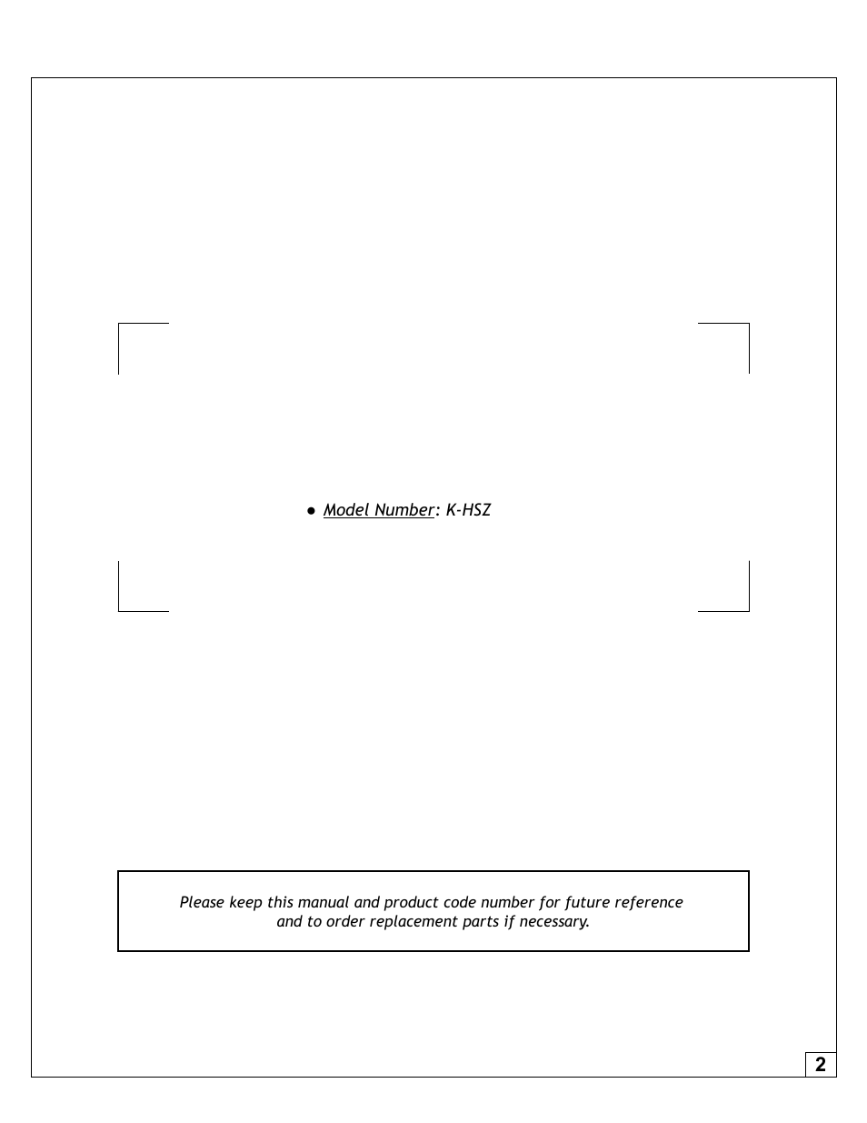 Alumax K-HSZ User Manual | Page 2 / 16