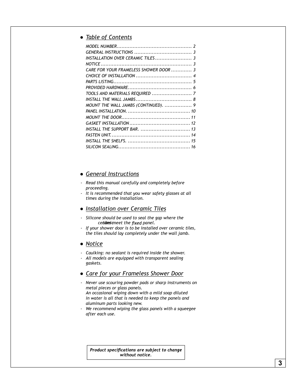 Alumax K-HSZ User Manual | Page 3 / 16