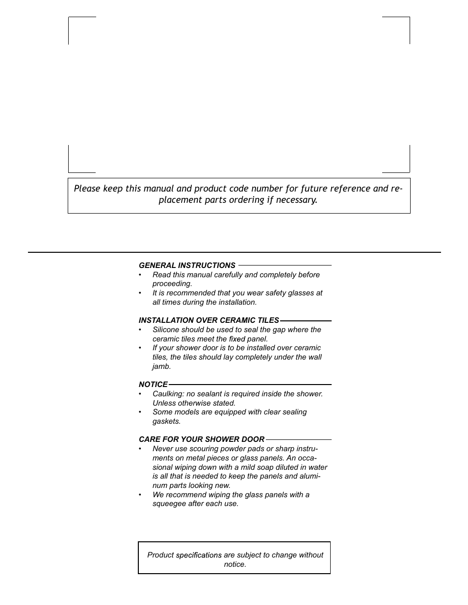 Alumax K-K93Z User Manual | Page 3 / 19