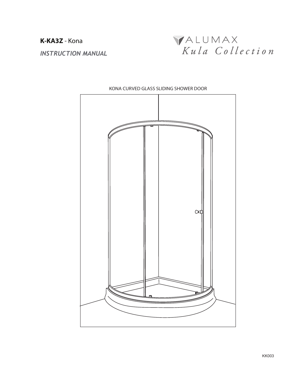 Alumax K-KA3Z User Manual | 15 pages