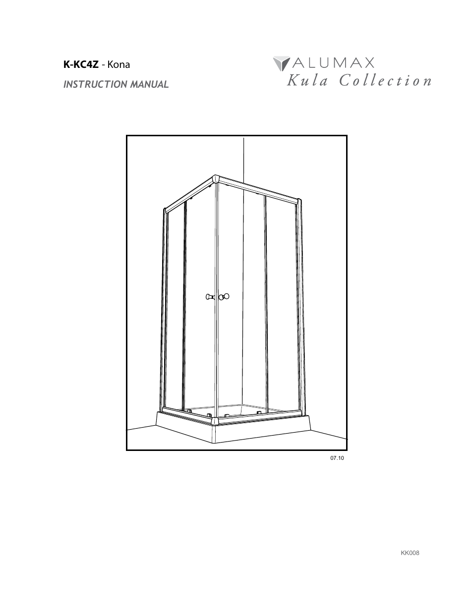 Alumax K-KC4Z User Manual | 15 pages