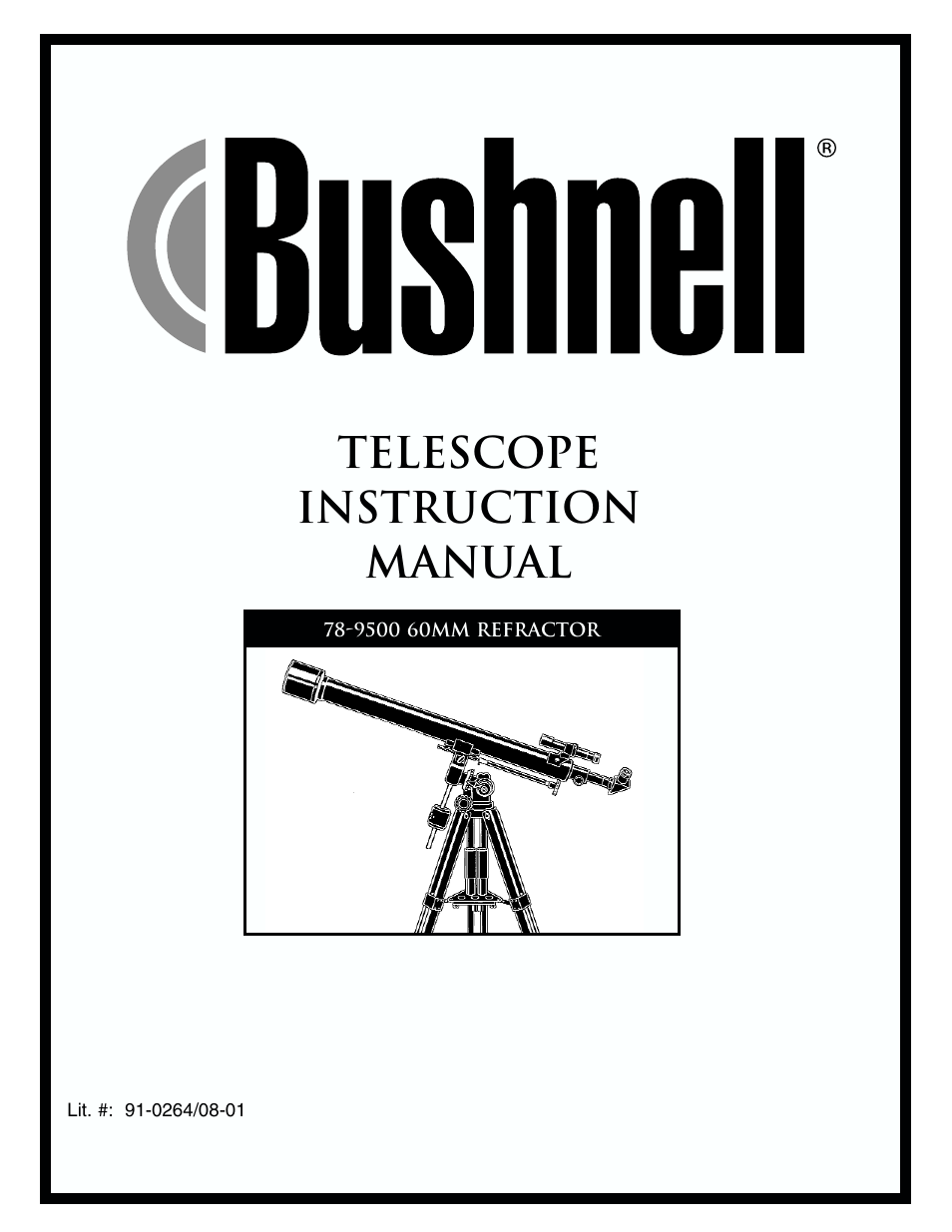Bushnell 78-9500 User Manual | 12 pages