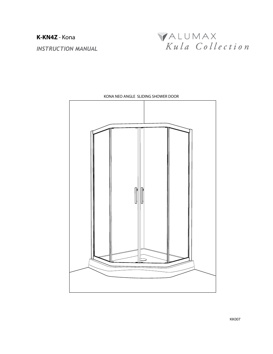 Alumax K-KN4Z User Manual | 9 pages