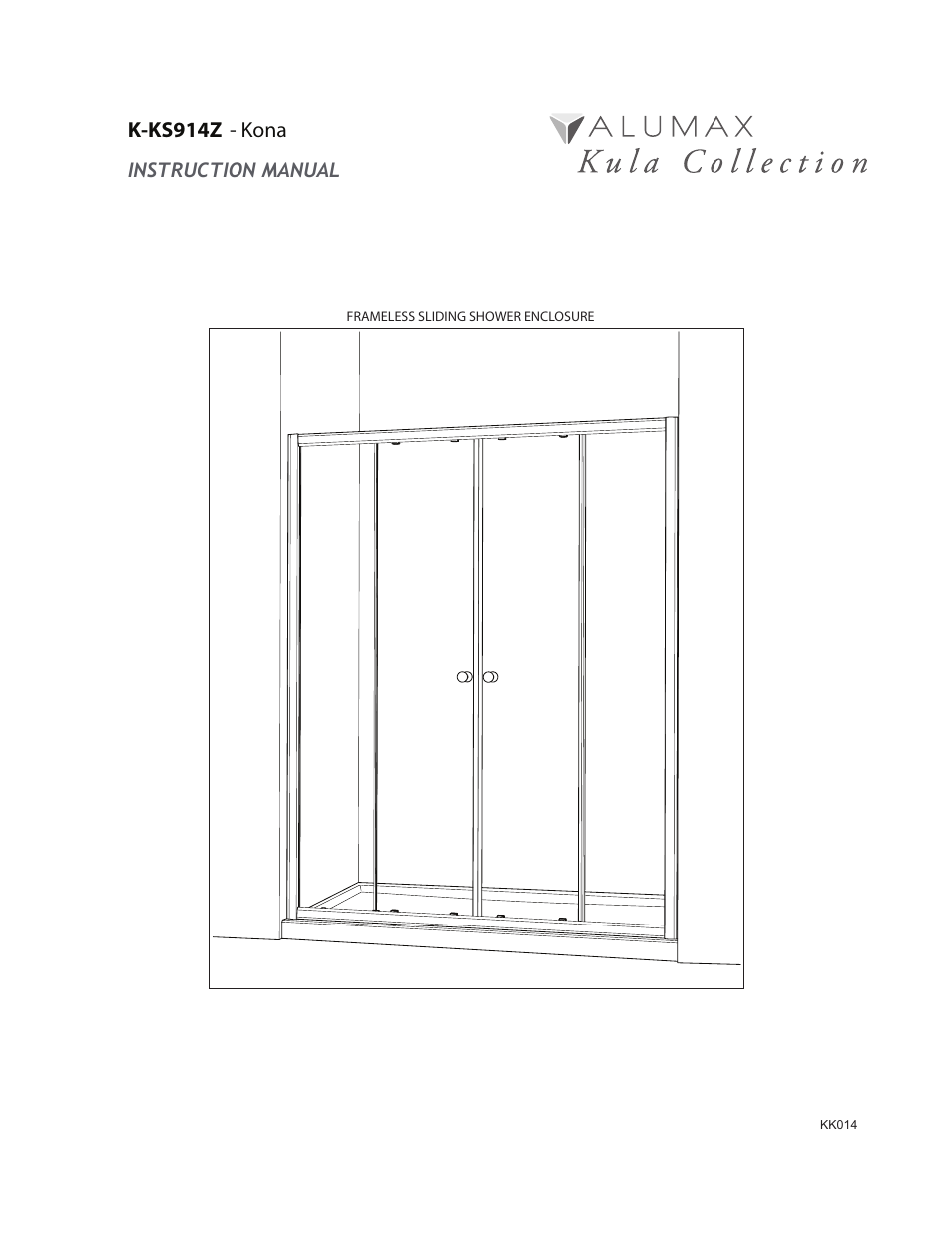Alumax K-KS914Z User Manual | 13 pages
