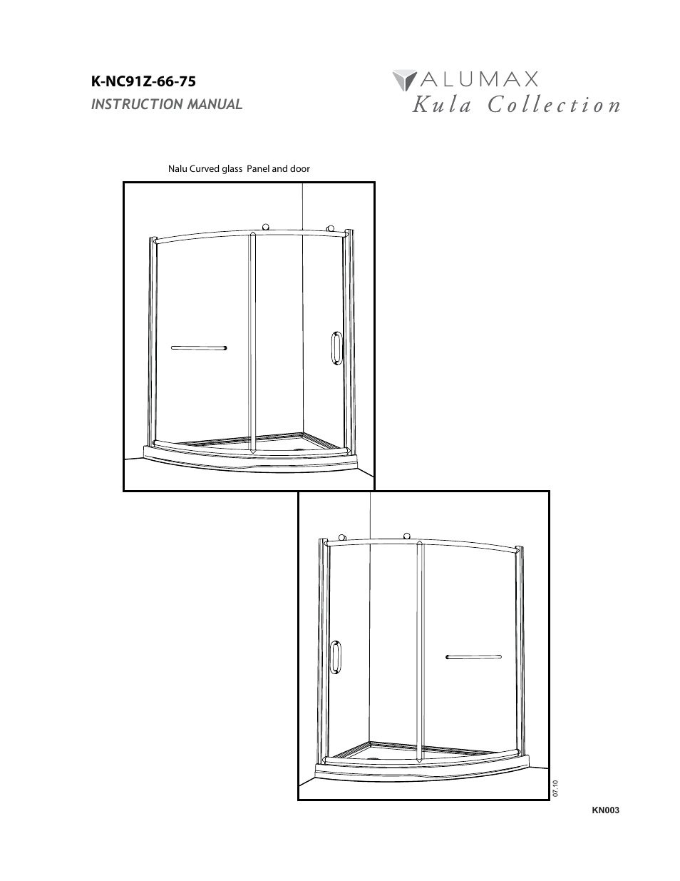 Alumax K-NC91Z User Manual | 21 pages