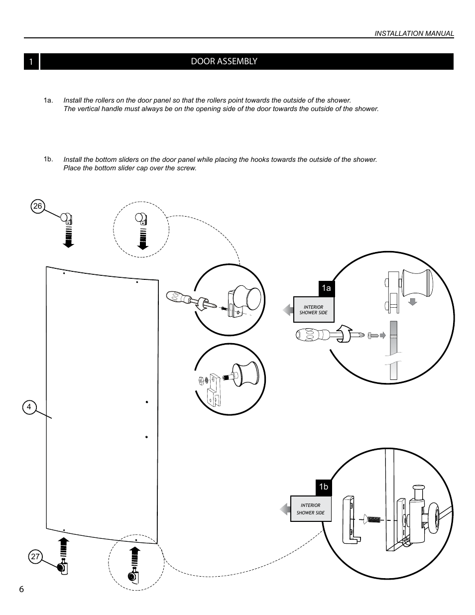 Door assembly 1 | Alumax K-NC91Z User Manual | Page 6 / 21