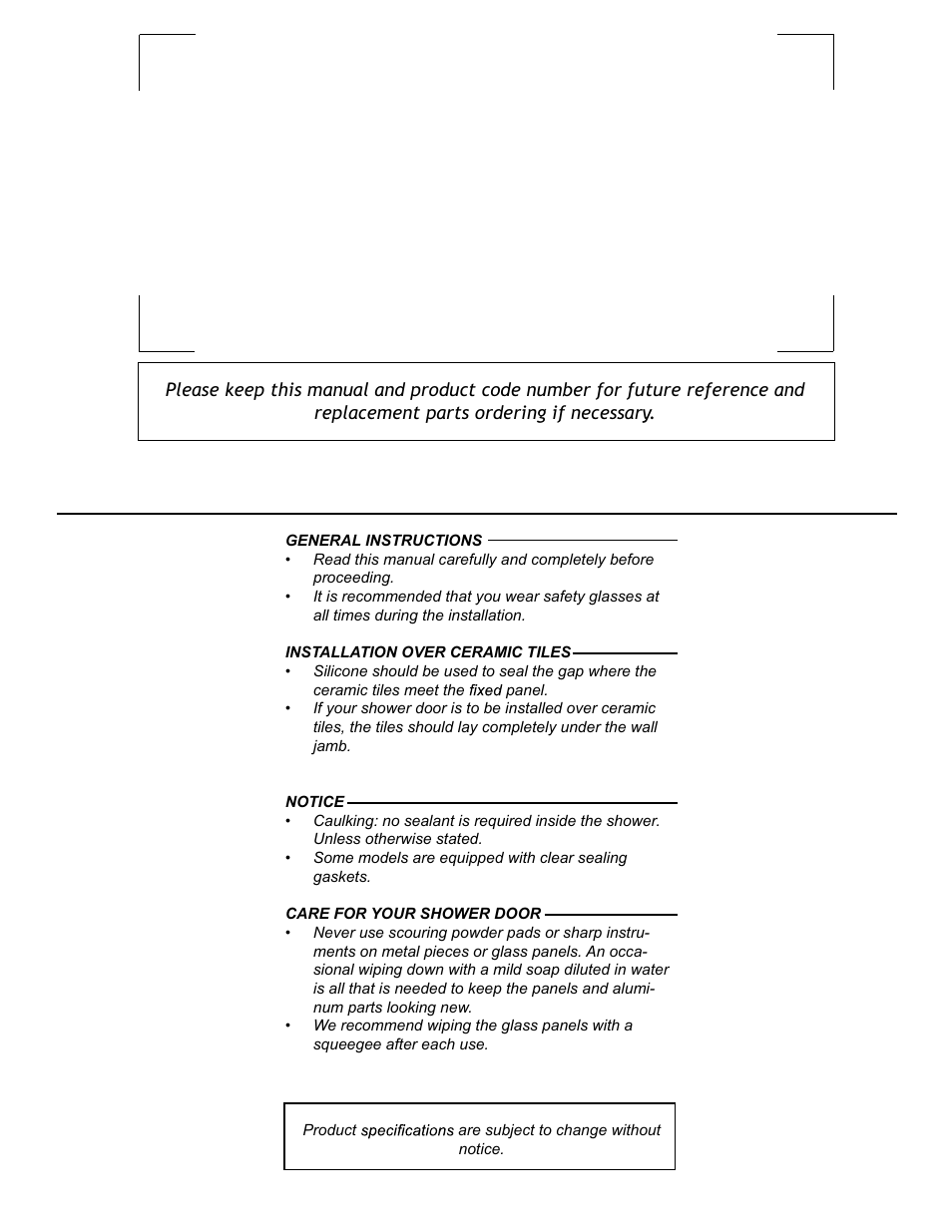 Alumax K-NS93Z User Manual | Page 3 / 23