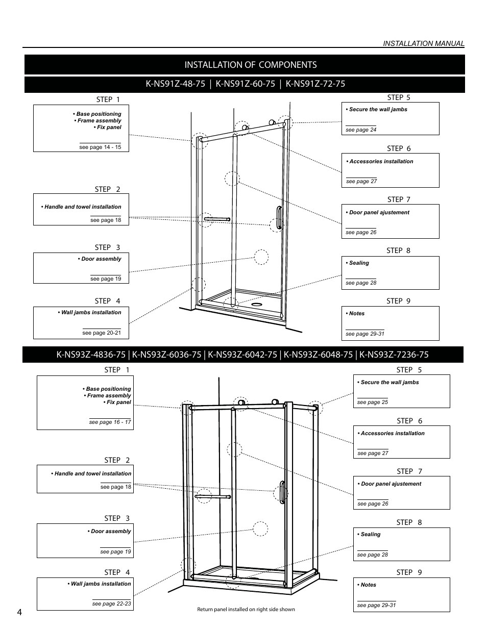 Alumax K-NS93Z User Manual | Page 4 / 23