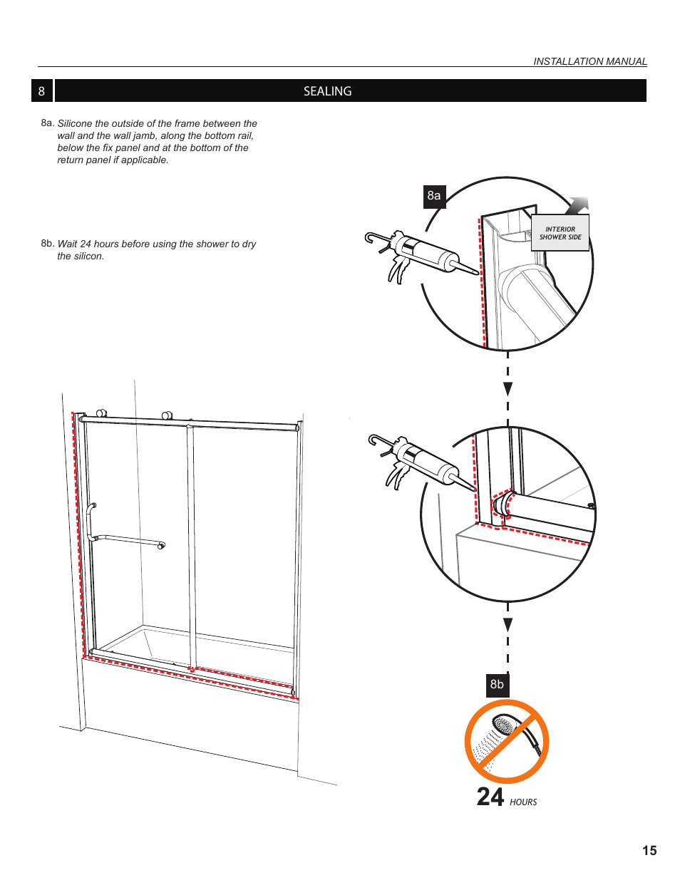 815 sealing | Alumax K-NS91Z User Manual | Page 15 / 38