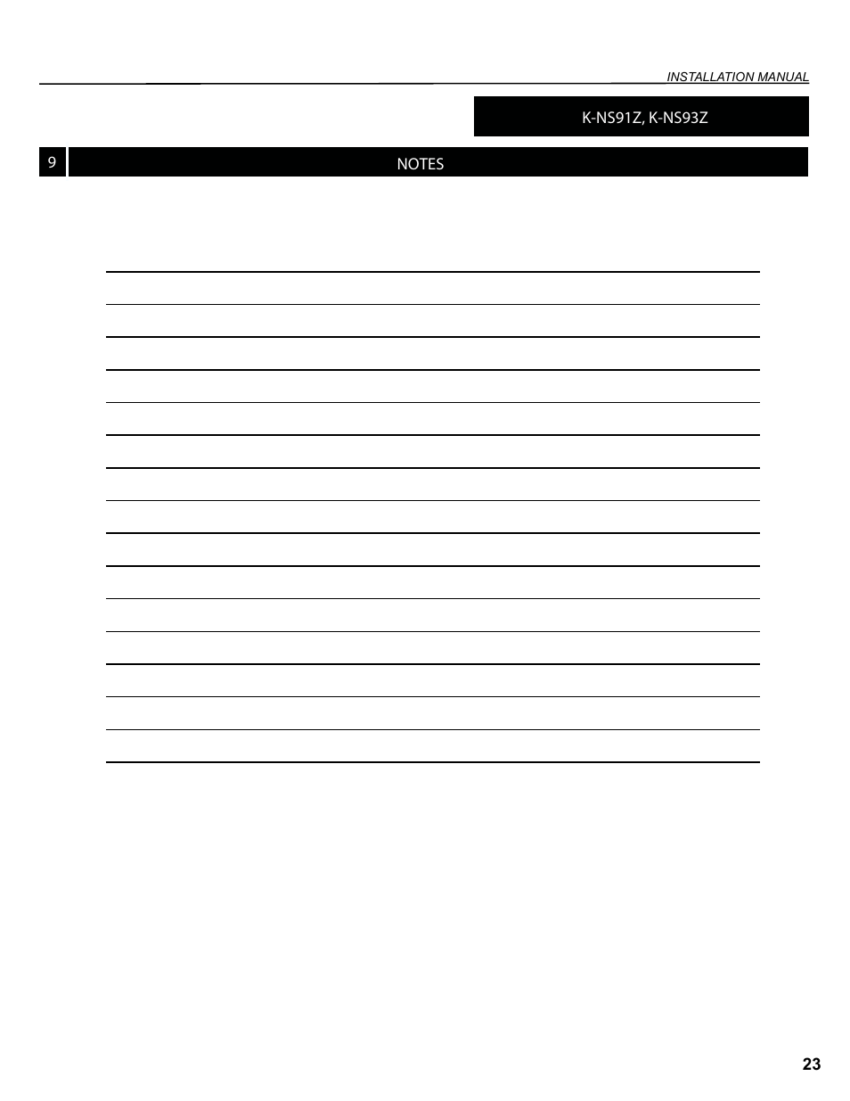 Alumax K-NS91Z User Manual | Page 38 / 38