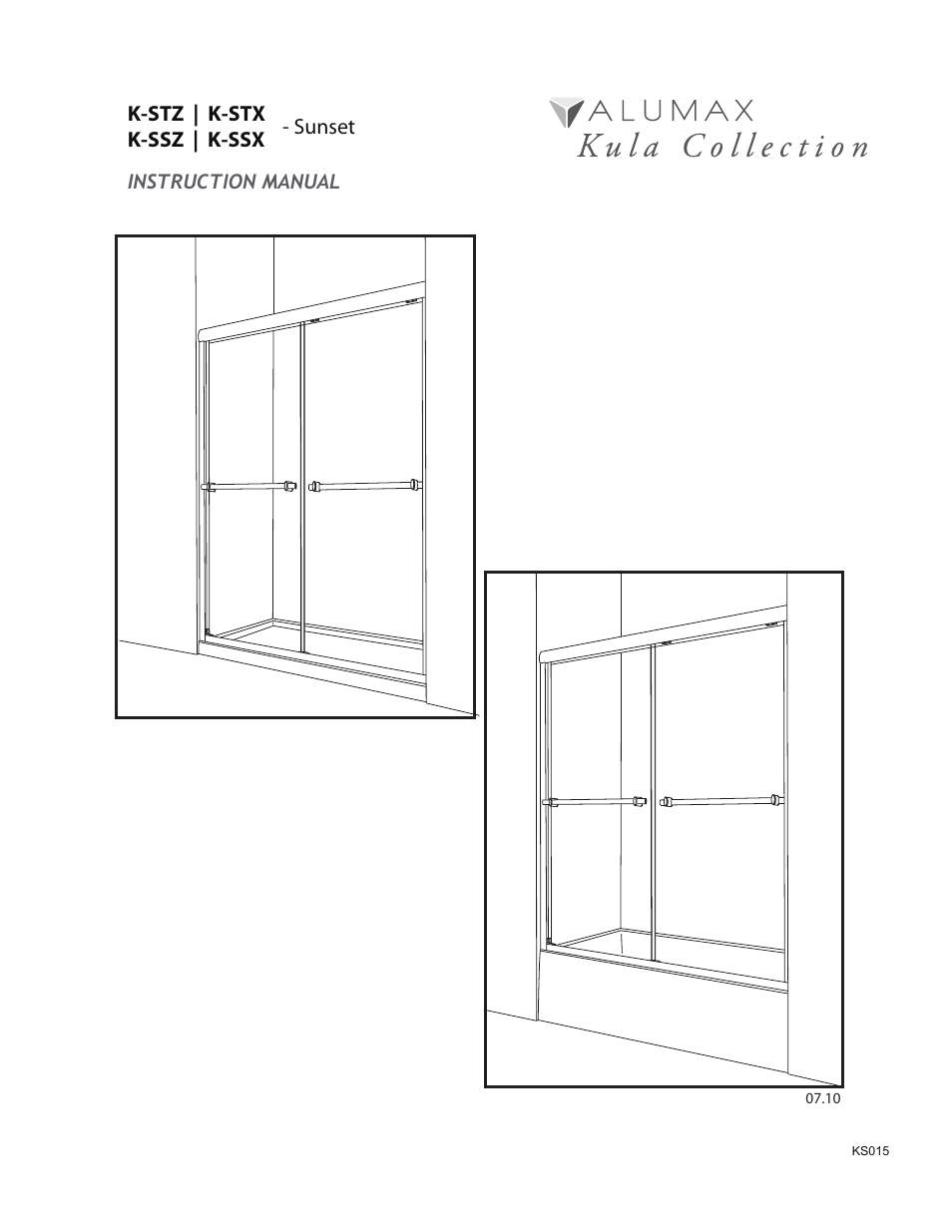 Alumax K-SSX User Manual | 12 pages