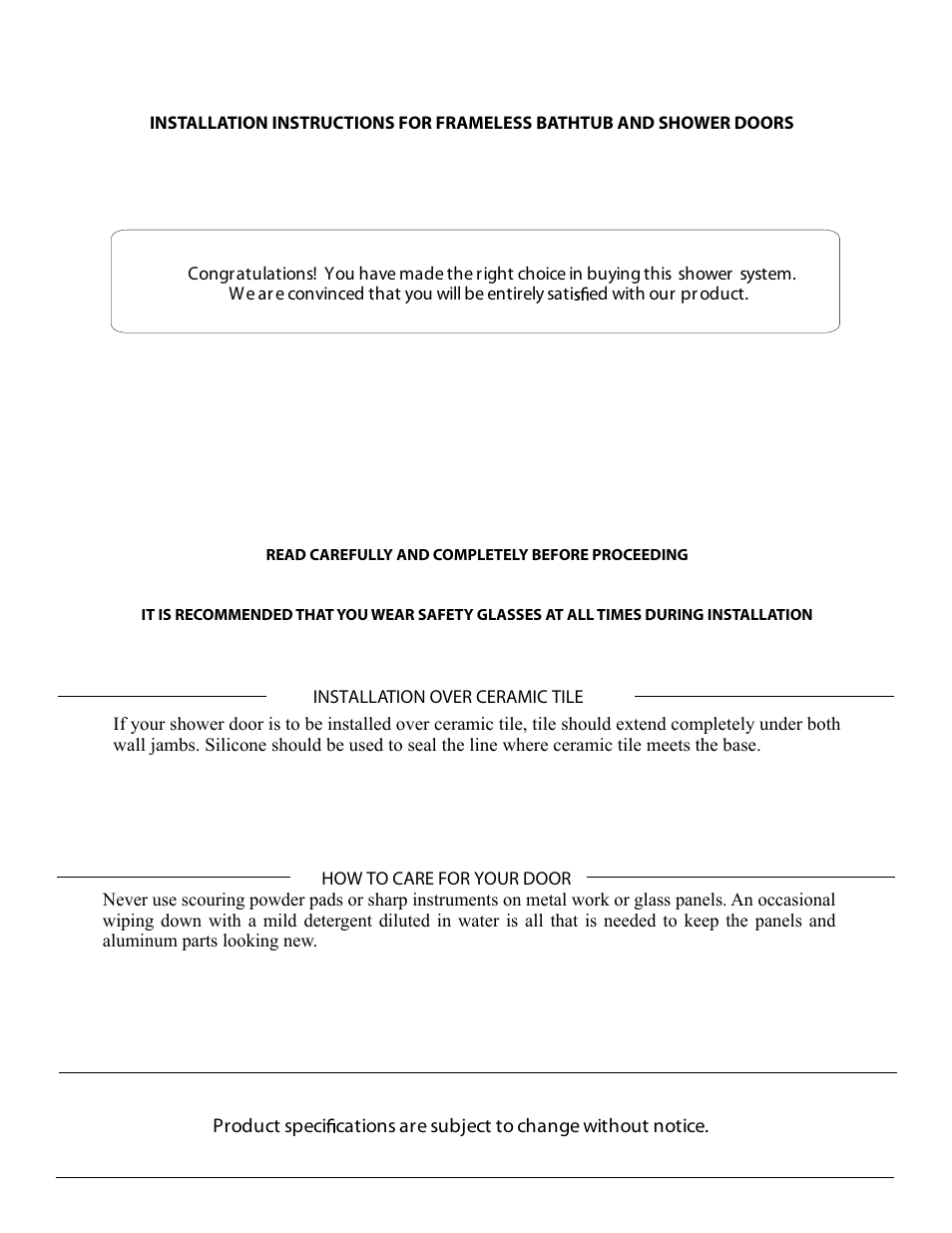 Alumax K-SSX User Manual | Page 3 / 12