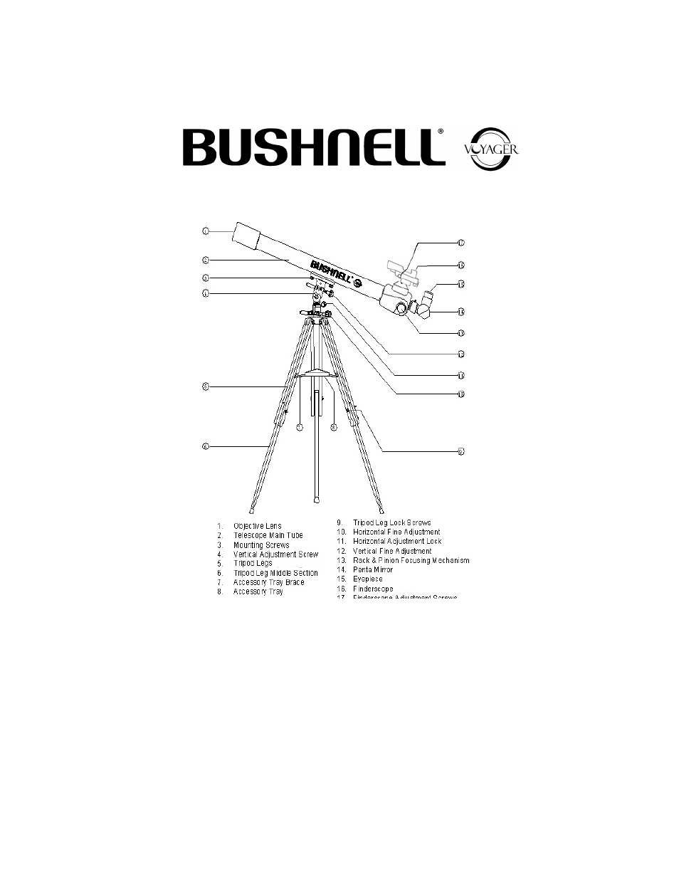 Bushnell 78-9470 User Manual | 9 pages