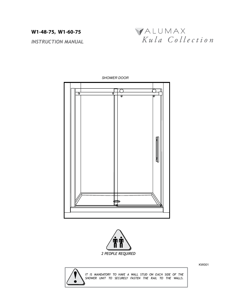 Alumax W1 User Manual | 19 pages